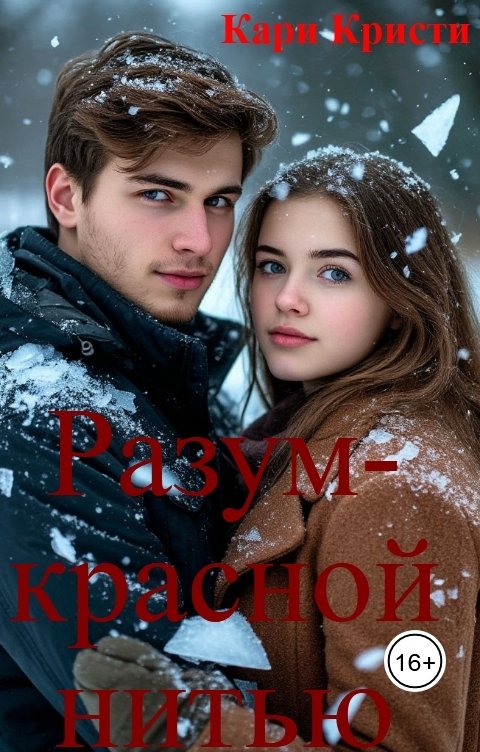 Обложка книги Кари Кристи Разум- красной нитью