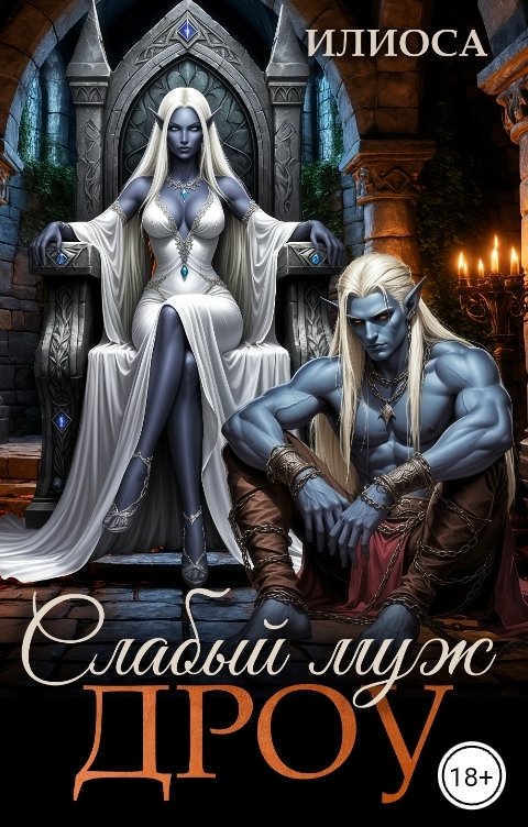 Обложка книги Илиоса Слабый муж дроу