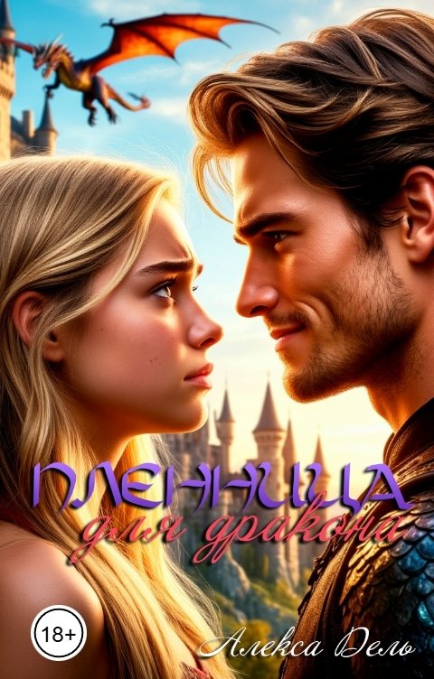 Обложка книги Алекса Дель Пленница для дракона