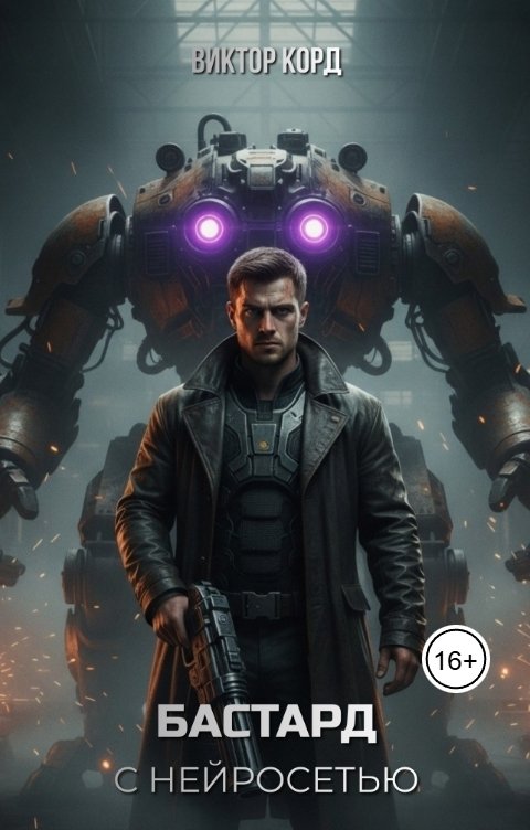 Обложка книги Виктор Корд Бастард с нейросетью: Код доступа.