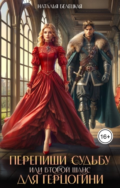 Обложка книги Наталья Белецкая Перепиши судьбу или второй шанс для герцогини