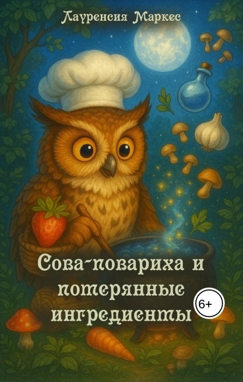 Обложка книги Лауренсия Маркес Сова-повариха и потерянные ингредиенты