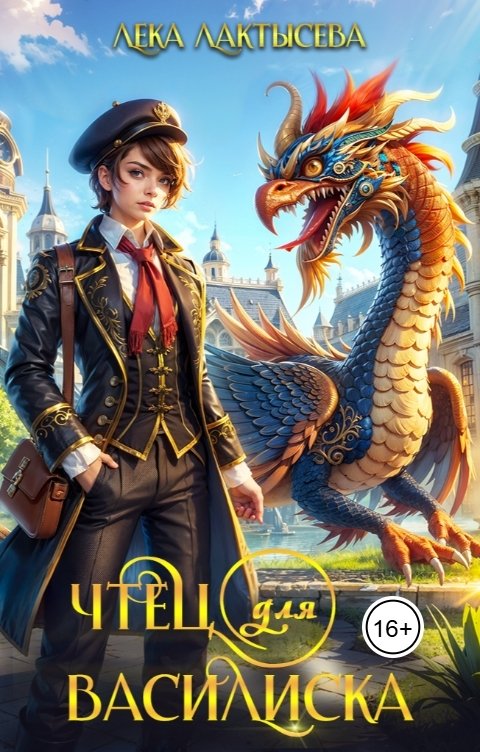 Обложка книги Лёка Лактысева Чтец для Василиска