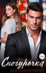 обложка книги Арина Ланц "Снегурочка для генерального"
