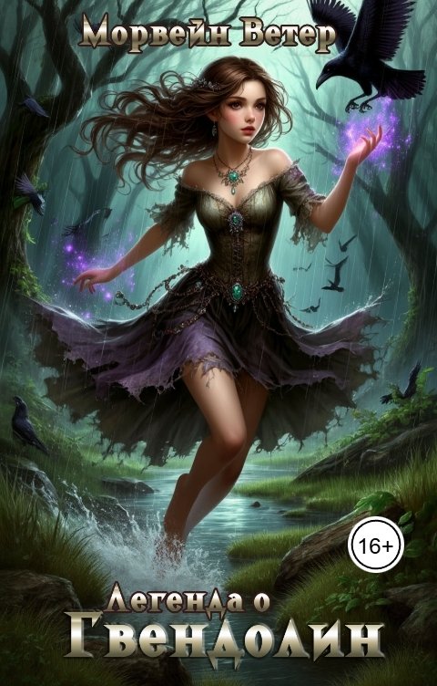 Обложка книги Морвейн Ветер Генезис Легенда о Гвендолин. Чародейка в бегах