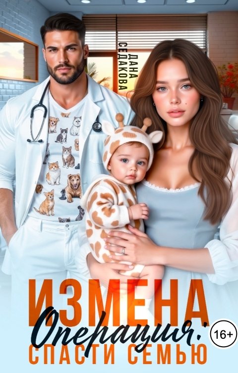 Обложка книги Дана Седакова Измена. Операция: Спасти семью