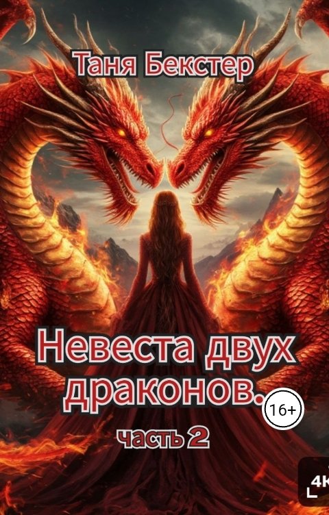 Обложка книги Таня Бекстер Невеста двух драконов часть 2