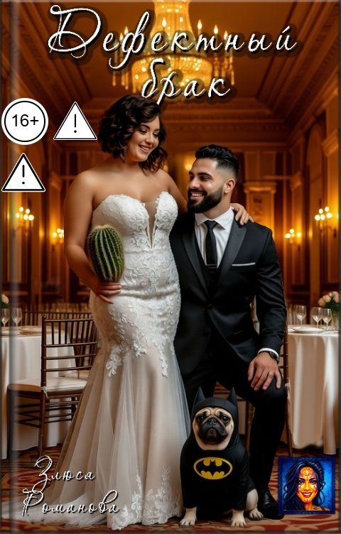 Обложка книги Злюся Романова Дефектный брак