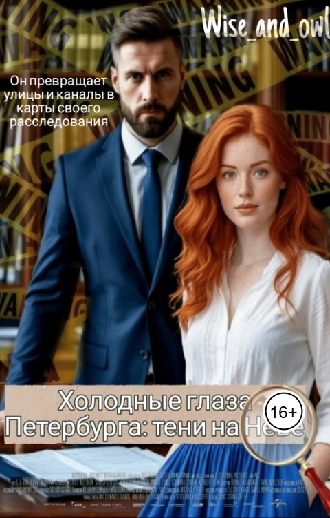 Обложка книги Wiseowl Холодные глаза Петербурга: тени на Неве