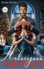 обложка книги Наташа Ростова "Новогодний контракт"