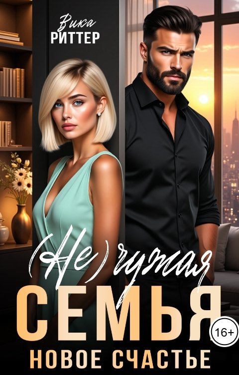 Обложка книги Вика Риттер (Не) чужая семья. Новое счастье
