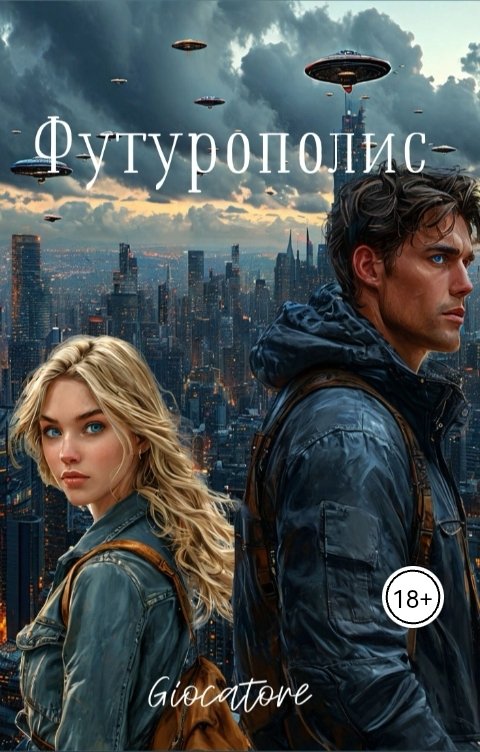 Обложка книги Ники Джиокаторе Футурополис