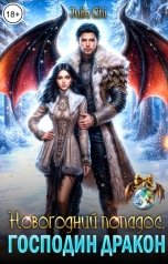 обложка книги Julia Shi "Новогодний попадос, господин дракон"