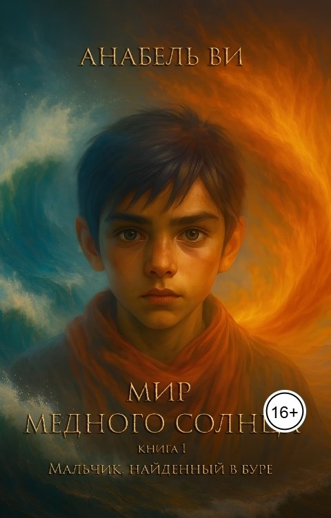 Обложка книги Анабель Ви Мальчик, найденный в буре