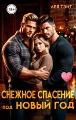 обложка книги Лея Тэйт "Снежное спасение под Новый год"