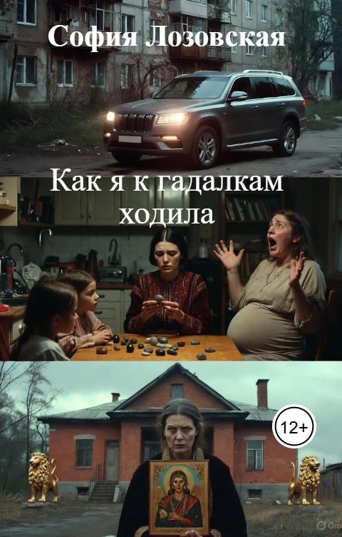 Обложка книги София Лозовская Как я к гадалкам ходила
