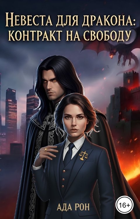 Обложка книги Ада Рон Невеста для дракона: Контракт на свободу