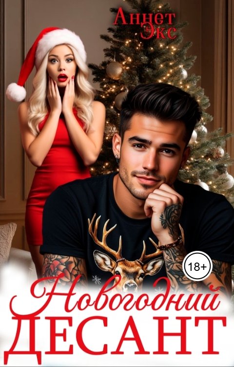 Обложка книги Аннет Экс Новогодний десант