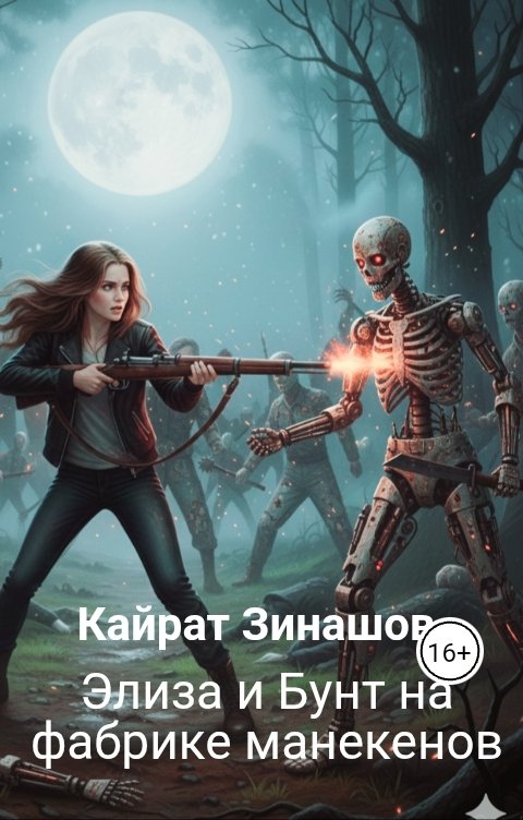 Обложка книги Кайрат Зинашов Элиза и Бунт на фабрике манекенов