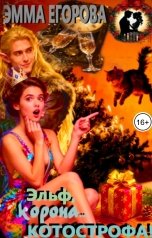 обложка книги Эмма Егорова "Эльф, корона... Котострофа!"