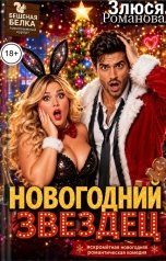 обложка книги Злюся Романова "Новогодний звездец"
