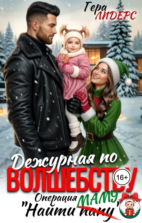 Обложка книги Гера Лидерс Дежурная по волшебству. Операция "Найти папу"