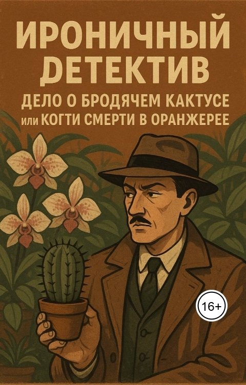 Обложка книги Ирида Флоу Дело о бродячем кактусе, или Когти смерти в оранжерее