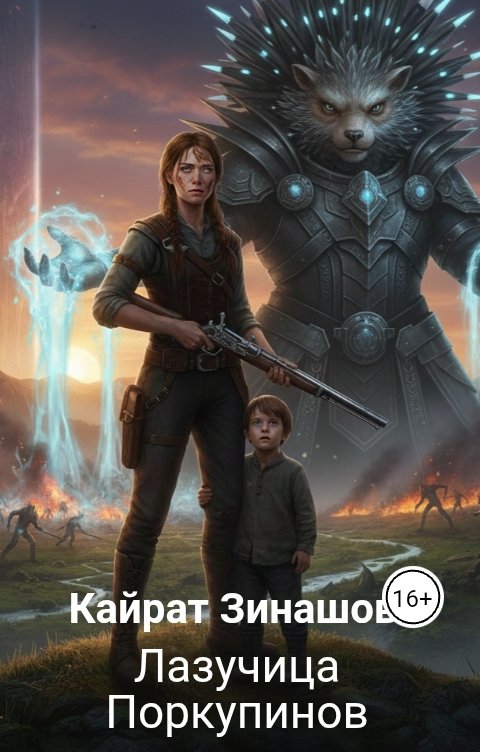 Обложка книги Кайрат Зинашов Лазучица Поркупинов