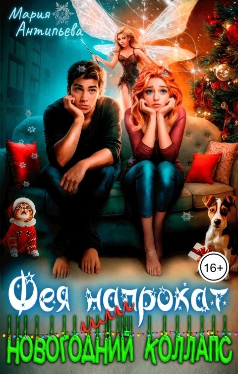 Обложка книги Мария Антипьева Фея напрокат, или Новогодний коллапс