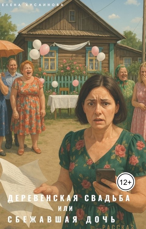 Обложка книги Елена Хусаинова Деревенская свадьба или сбежавшая дочь