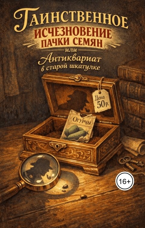 Обложка книги Ирида Флоу Таинственное исчезновение пачки семян или Антиквариат в старой шкатулке