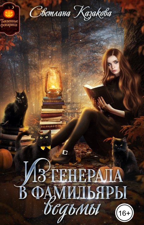 Обложка книги Светлана Казакова Из генерала в фамильяры ведьмы