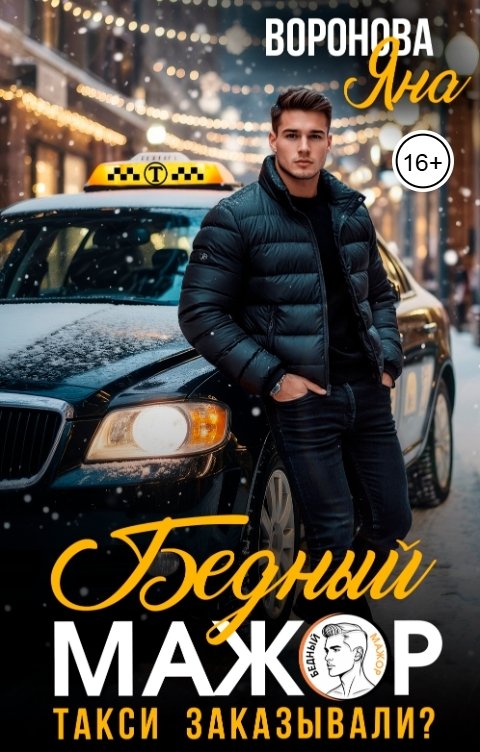 Обложка книги Яна Воронова Бедный мажор. Такси заказывали?