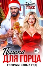 обложка книги Айрин Лакс "Пышка для горца. Горячий Новый Год."
