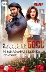 обложка книги Мария Миллер "Дубайский босс и милфа-разведёнка спасают Новый год!"
