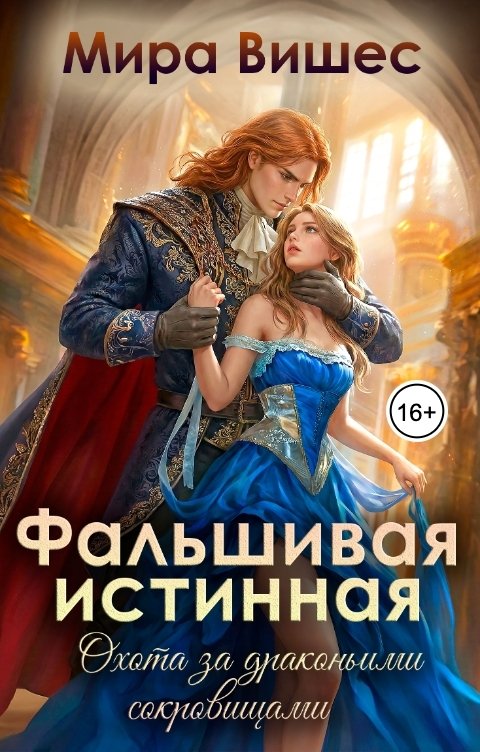 Обложка книги Мира Вишес Фальшивая истинная. Охота за драконьими сокровищами