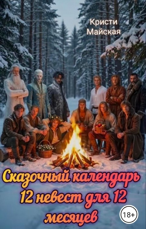 Обложка книги Кристи Майская Сказочный календарь. 12 невест для 12 месяцев
