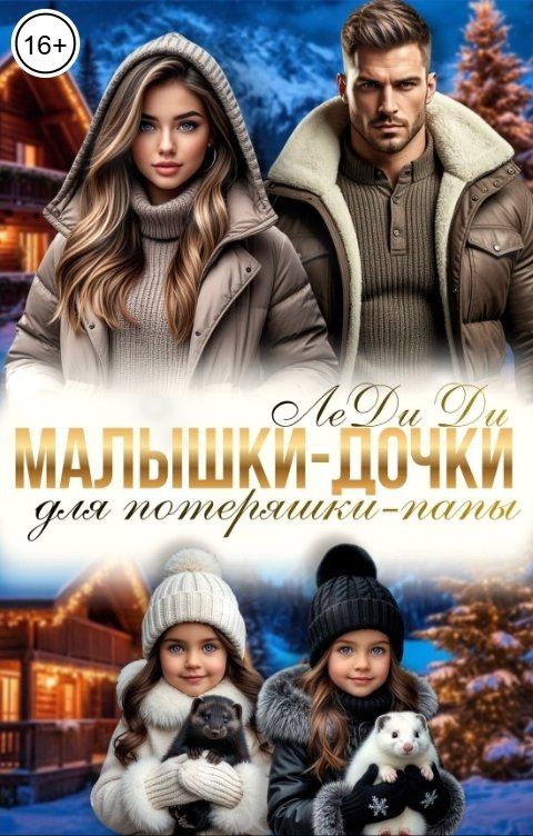 Обложка книги ЛеДи Ди Малышки-дочки для потеряшки-папы