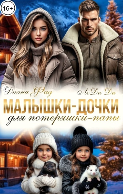 Обложка книги ЛеДи Ди Малышки-дочки для потеряшки-папы