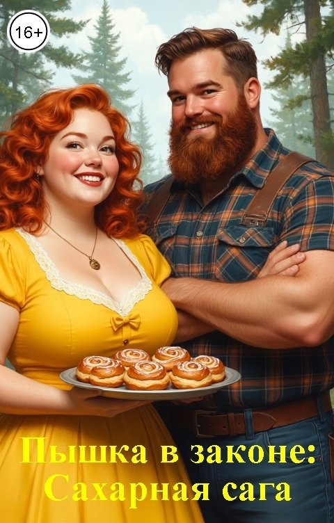 Обложка книги Дарья Курочкина Пышка в законе: Сахарная сага