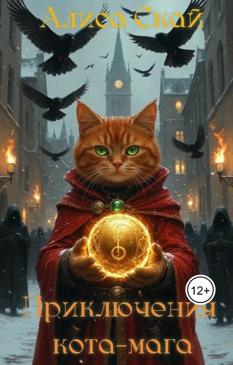 Обложка книги Алиса Скай Приключения кота-мага