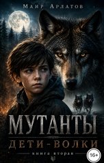 обложка книги Маир Арлатов "Мутанты: Дети-волки (книга вторая)"