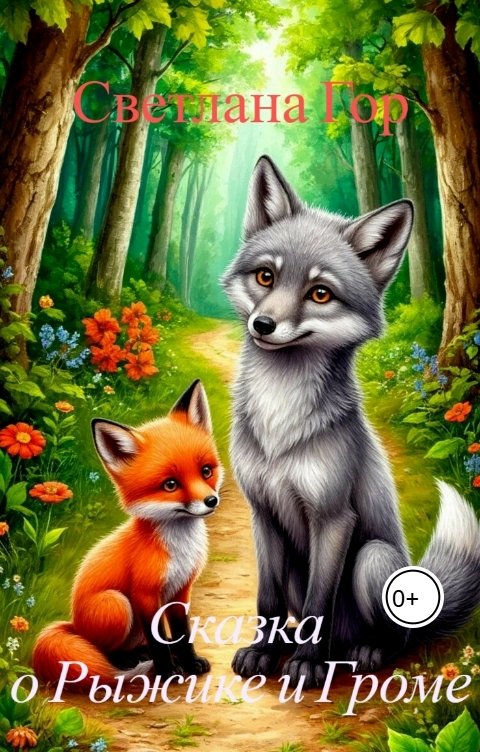 Обложка книги Светлана Гор Сказка о Рыжике и Громе