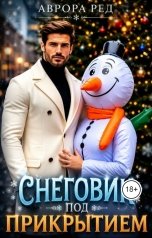 обложка книги Аврора Ред "Снеговик под прикрытием"