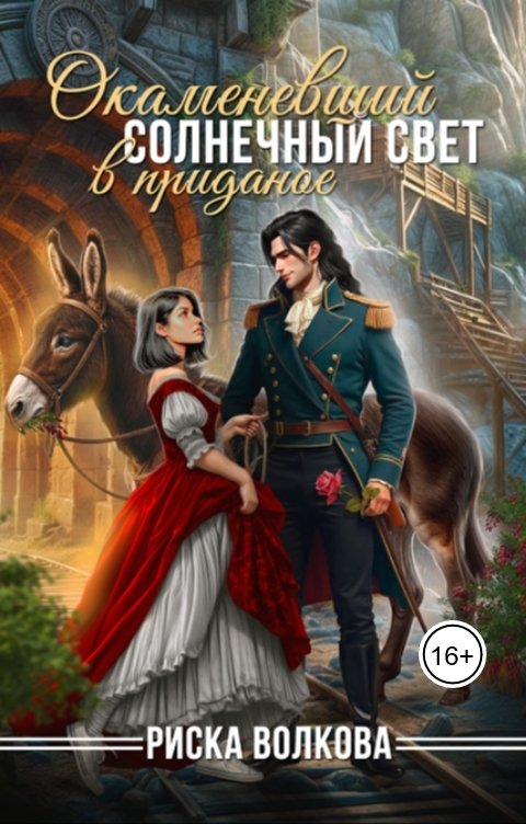 Обложка книги Риска Волкова Окаменевший солнечный свет в приданое