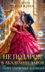 обложка книги Елена Княжина "Не подарок в Академии даров. Пять снежных иллюзий"