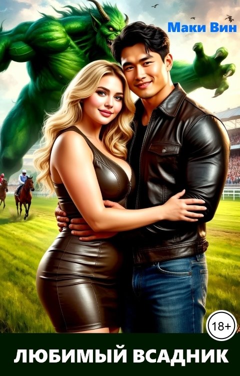 Обложка книги Маки Вин Любимый всадник.