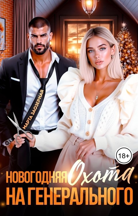 Обложка книги Марта Заозерная Новогодняя охота на генерального