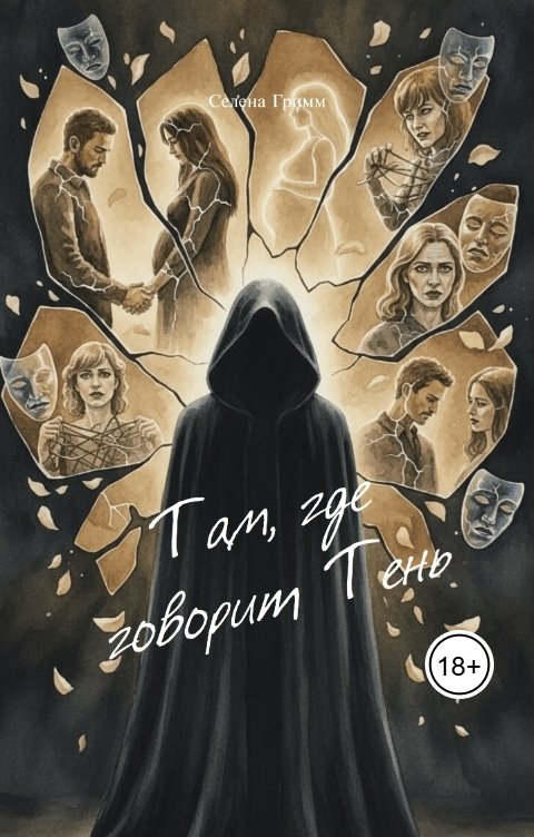 Обложка книги Селена Гримм Там, где говорит Тень