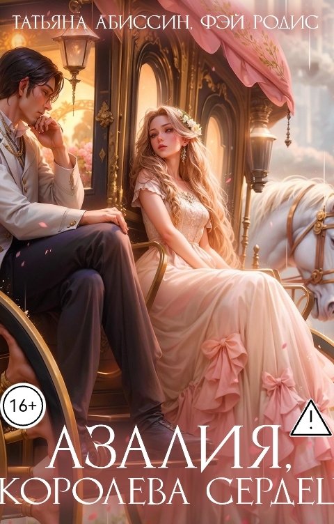 Обложка книги Татьяна Абиссин Фэй Родис Азалия, королева сердец, книга 1